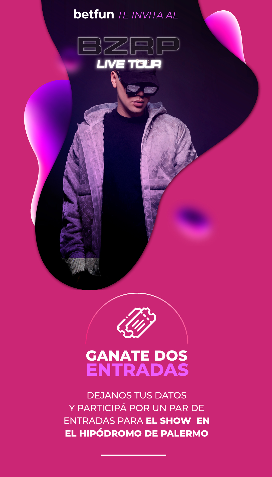 Ganá entradas para BZRP live tour